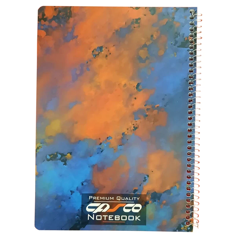 دفتر مشق 80 برگ کاسکو مدل آتیشی کد DR722