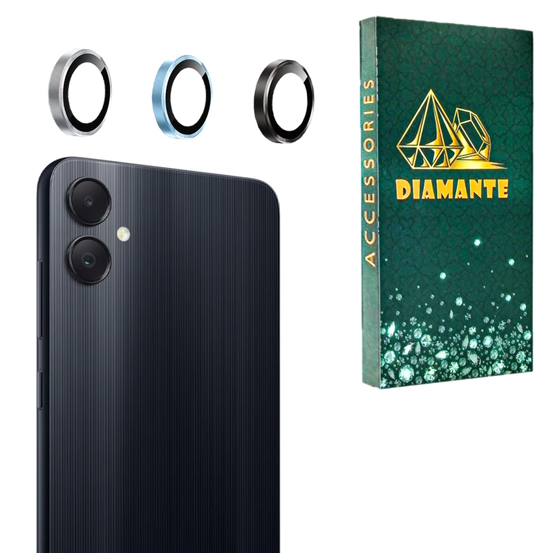 محافظ لنز دوربین فلزی دیامانته مدل Lenz Gn مناسب برای گوشی موبایل سامسونگ Galaxy A06