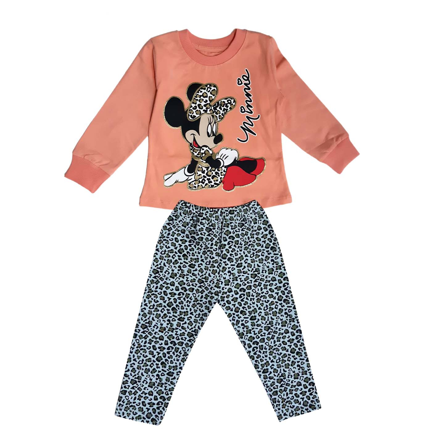 ست تی شرت و شلوار دخترانه مدل بهاره کد 11