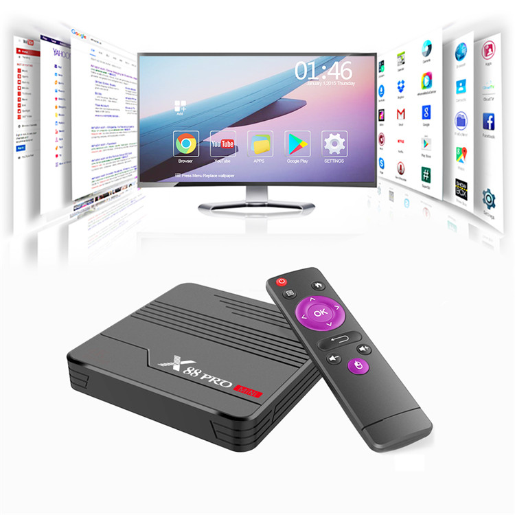 اندروید باکس مدل X88 pro mini