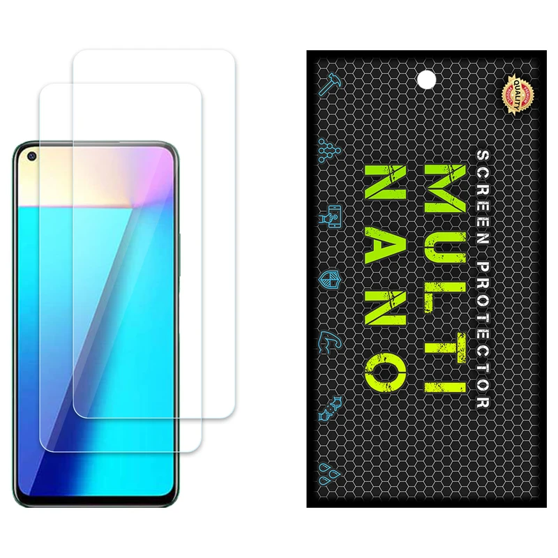 محافظ صفحه نمایش مولتی نانو مدل X-S2N مناسب برای گوشی موبایل اینفینیکس Note 7 بسته دو عددی