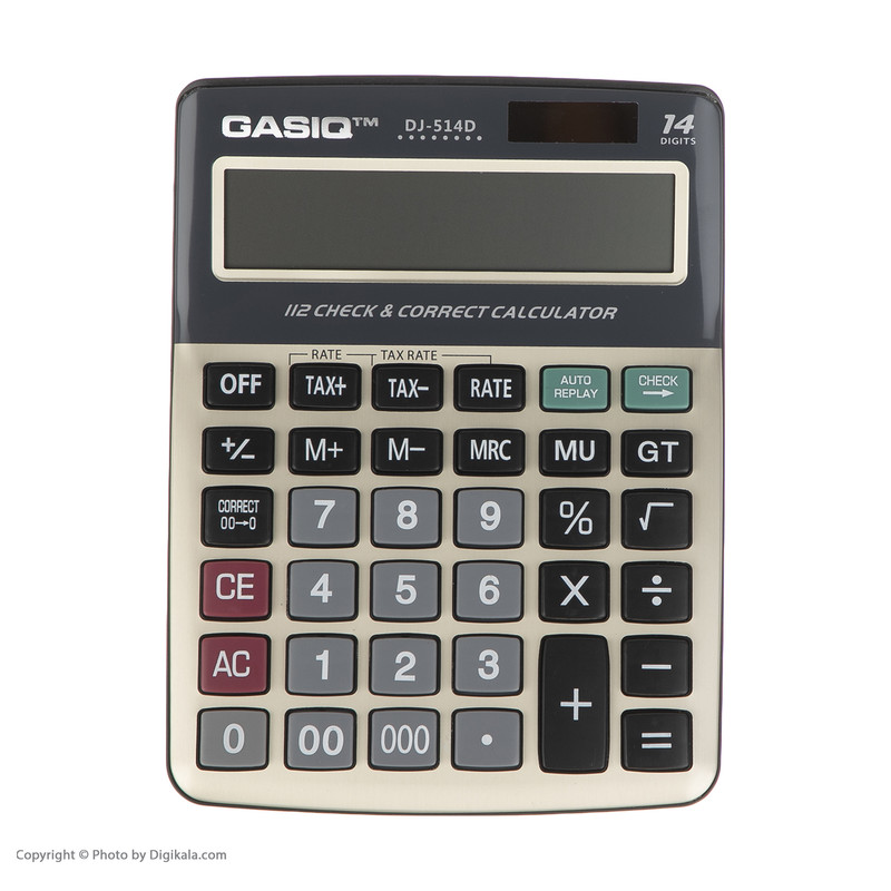 ماشین حساب گاسیکو مدل DJ-514 D