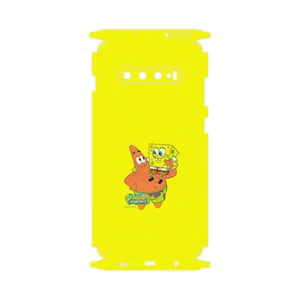 MAHOOT SpongeBob SquarePants-FullSkin Cover Sticker for Samsung Galaxy S10 Plus