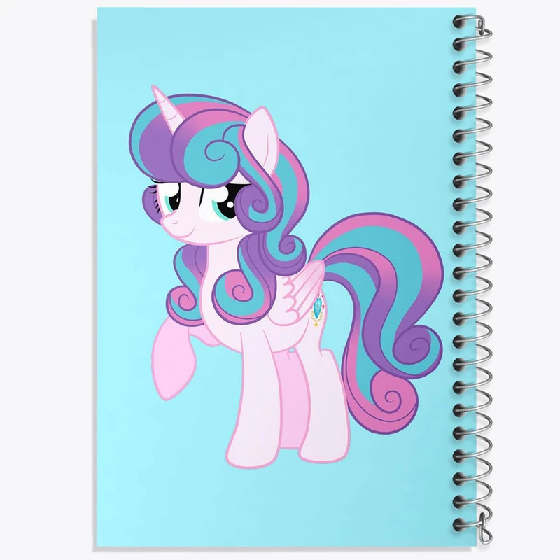 دفتر نقاشی 50 برگ خندالو مدل اسب پونی کد 24875