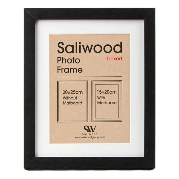 قاب عکس سالی وود مدل 215 کد FPBLK-22A-2025-101 سایز 20×25 سانتی متر
