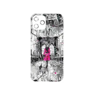 MAHOOT Collage of Catwalk Bridge Cover Sticker for Apple iPhone 12 Pro
