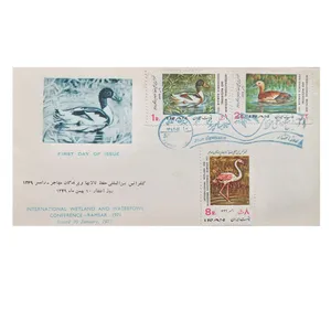 تمبر یادگاری مدل روز پرندگان مهاجر مجموعه 3 عددی