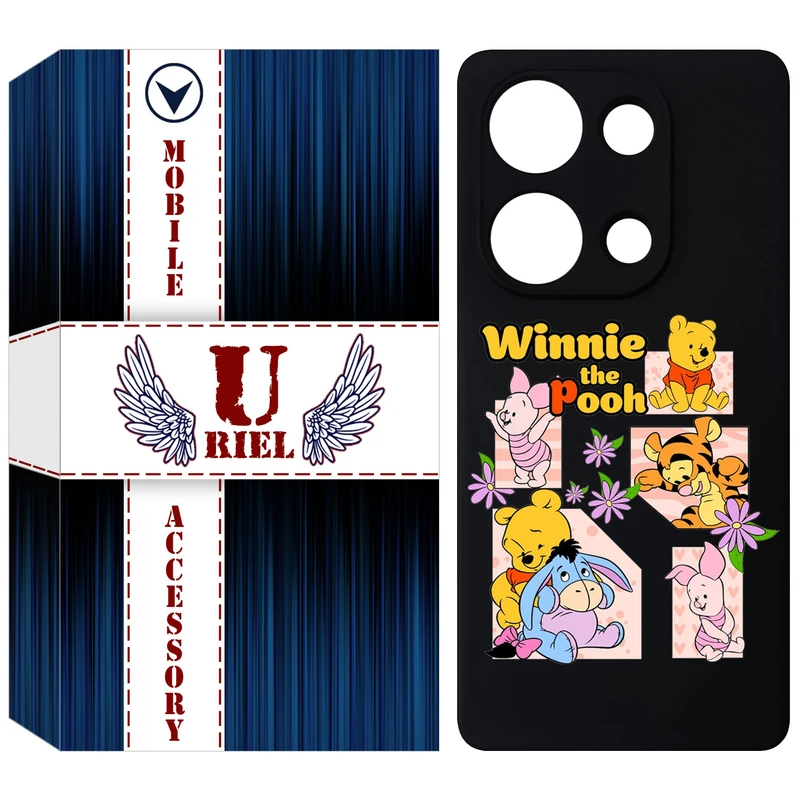 کاور یوریل مدل KSH کد 56 طرح کارتونی مناسب برای گوشی موبایل شیائومی Redmi Note 13 Pro 4G / Poco M6 Pro 4G