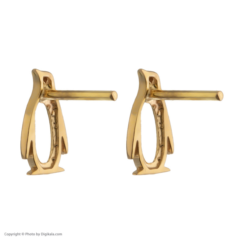 گوشواره طلا 18 عیار زنانه مایا ماهک مدل ME1067