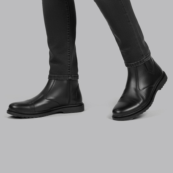 نیم بوت مردانه مدل اسپانیا رنگ مشکی