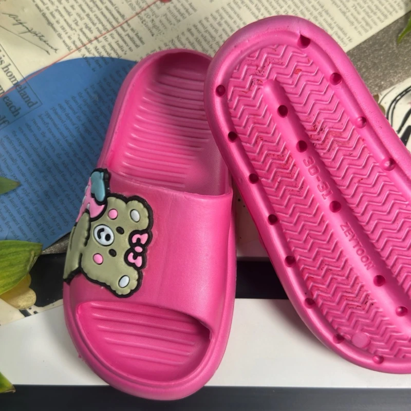 عکس شماره 6 : دمپایی دخترانه زیتون مدل ملودی کد pi-02