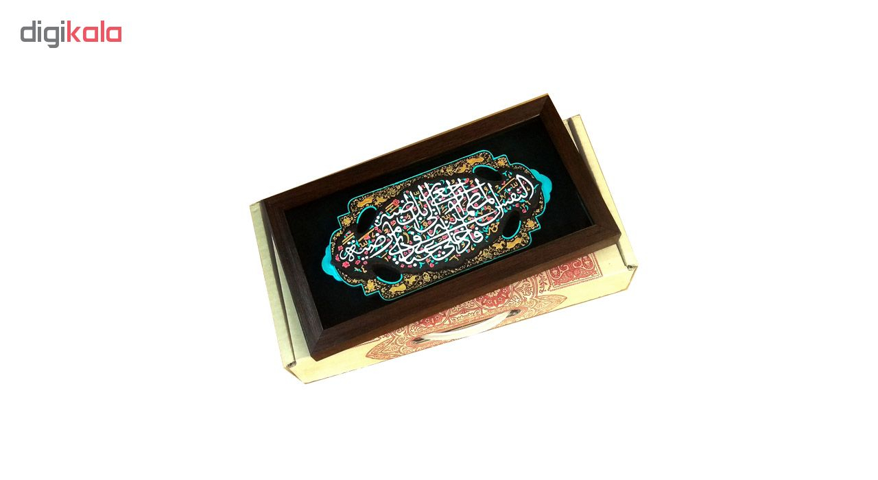 کتیبه نقش برجسته لوح هنر طرح دل آرام کد 134