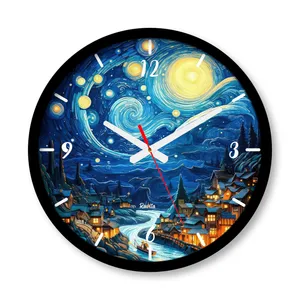 ساعت دیواری راویتا مدل سبک ونگوک کد 3552