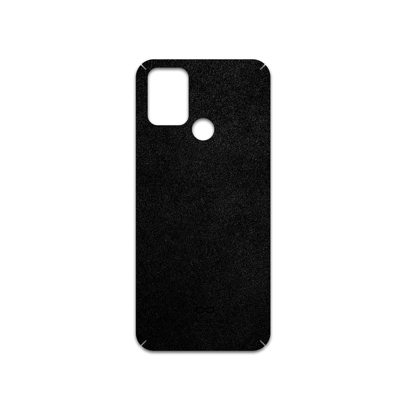 برچسب پوششی ماهوت مدل Black-Chamois-Leather مناسب برای گوشی موبایل جی پلاس S10 2022