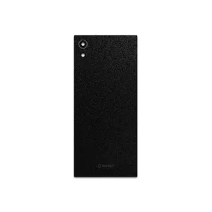 MAHOOT Black-Suede Cover Sticker for Sony Xperia XA1
