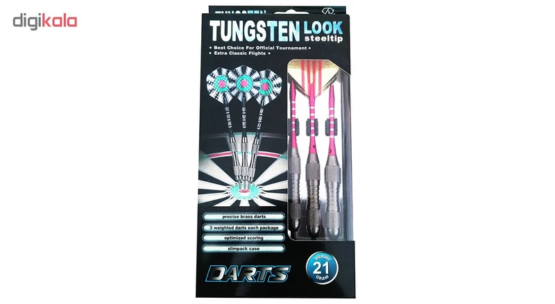 عکس شماره 8 : دارت یدک مدل tungsten بسته 3 عددی