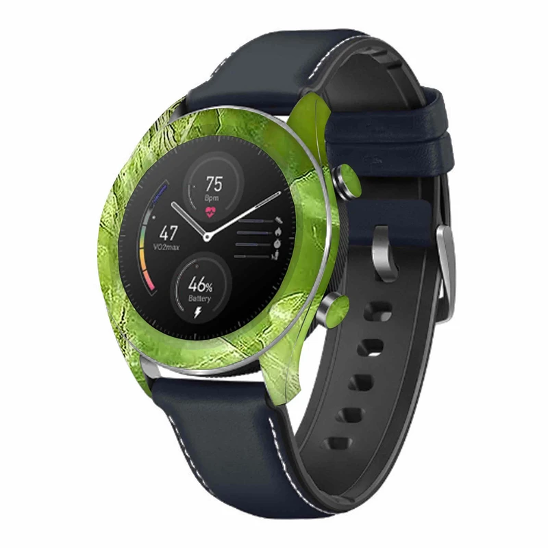  برچسب ماهوت طرح Green-Crystal-Marble مناسب برای ساعت هوشمند آنر watch magic