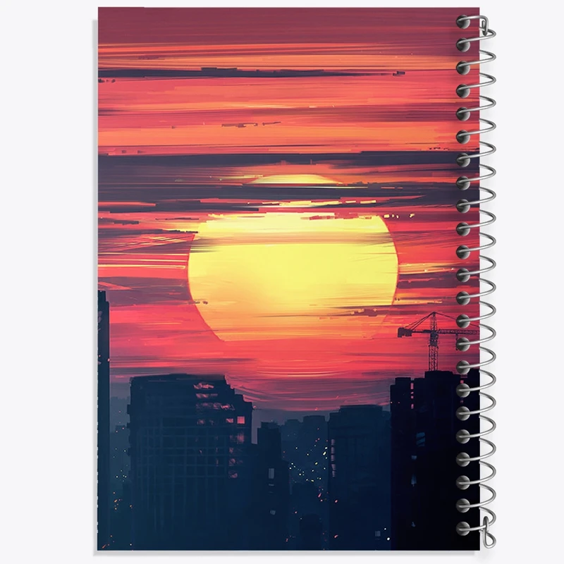 دفتر نت موسیقی 50 برگ خندالو مدل غروب کد F321