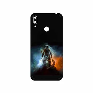 MAHOOT Skyrim Game Series Cover Sticker for Huawei Y7 Prime 2019