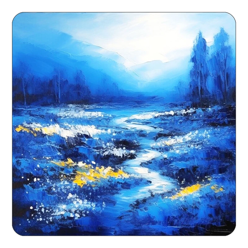 مگنت کاکتی طرح نقاشی رنگ روغن مدل mp72985