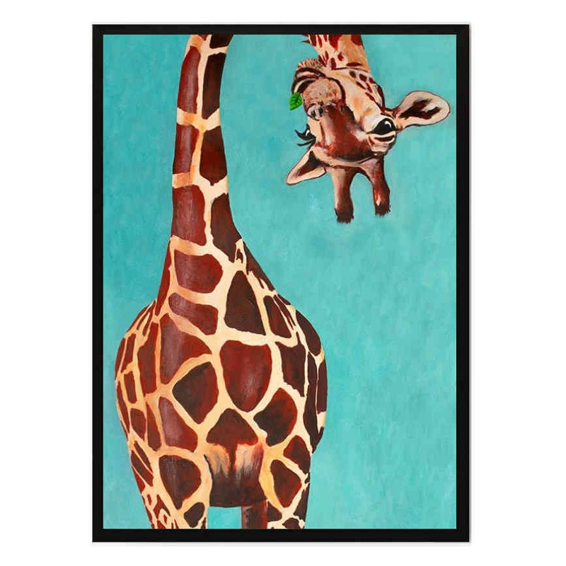 تابلو مدل Upside down giraffe کد 248901456