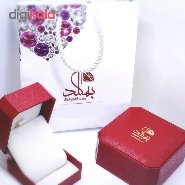 گردنبند طلا 18 عیار طرح بینهایت ساده بهگلد