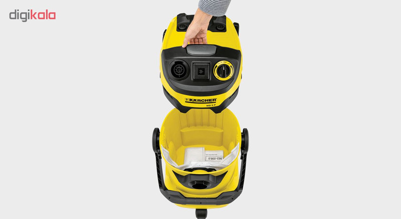 پاکت جاروبرقی کرشر مدل WD بسته 4 عددی