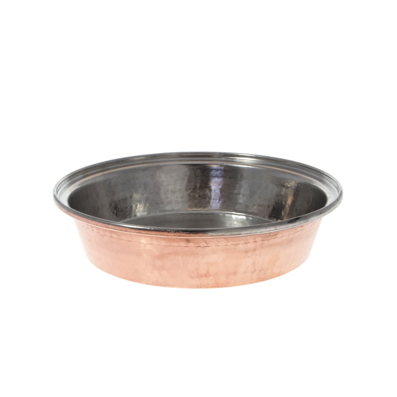 ماهیتابه مسی بدون دسته کد 3502 قطر 19.5 سانتی متر