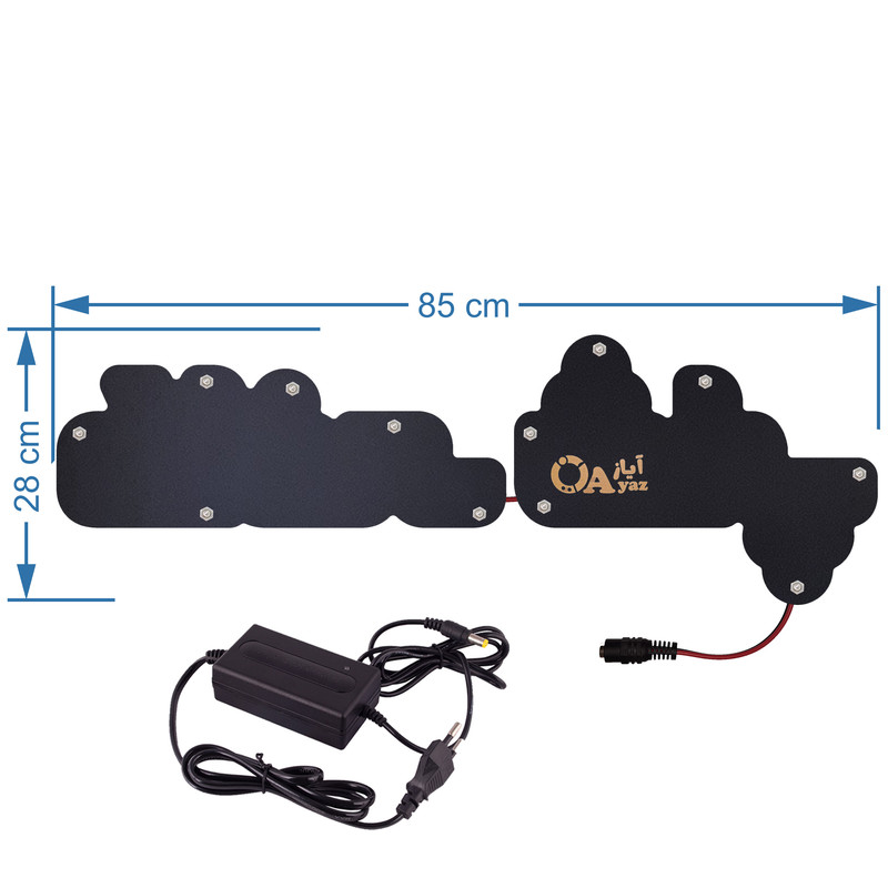 تابلو ال ای دی آیاز طرح کافه کد 454Y