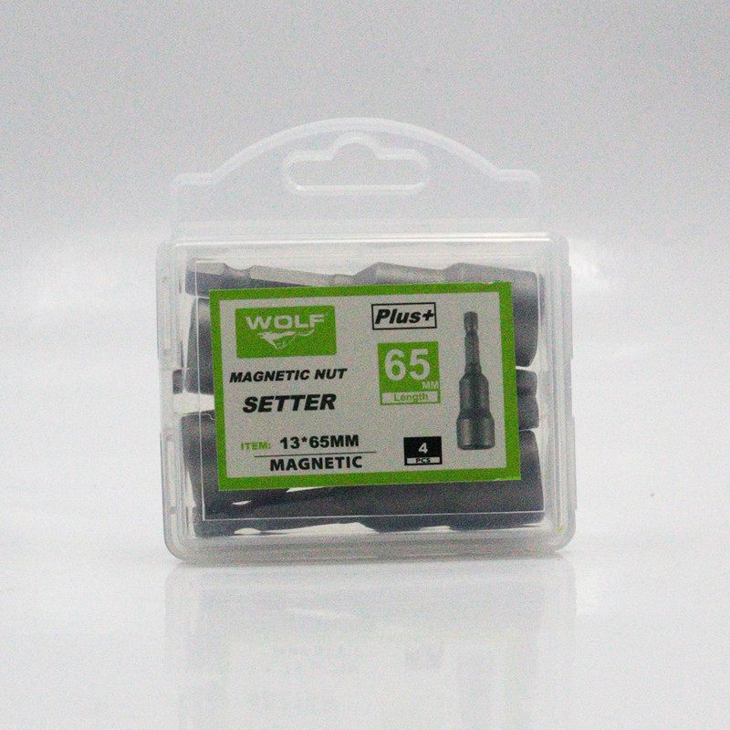 بکس سر دریلی ولف مدل YP-MAGNET-13x65MM مجموعه 4 عددی بکس سر دریلی ولف مدل YP-MAGNET-13x65MM مجموعه 4 عددی