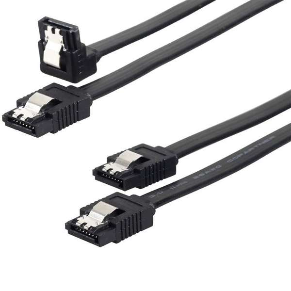 کابل دیتا SATA 3 مدل 12CF1 طول 0.5 متر بسته 2 عددی