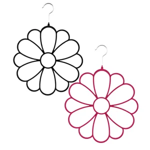 آویز شال و روسری مدل Flower بسته 2 عددی