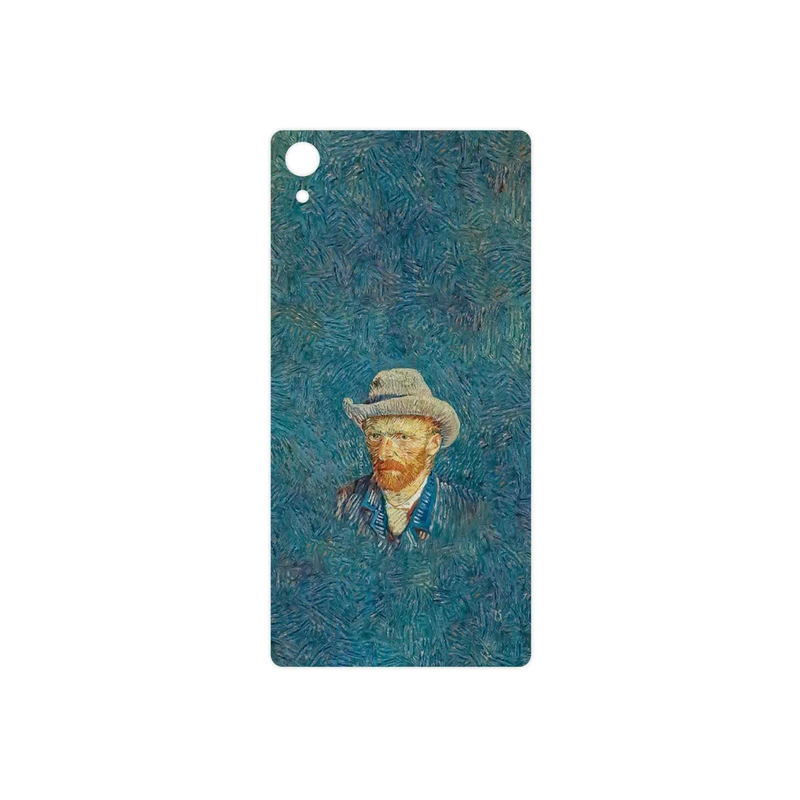 برچسب پوششی ماهوت مدل Self portrait with a gray felt hat مناسب برای گوشی موبایل سونی Xperia Z2