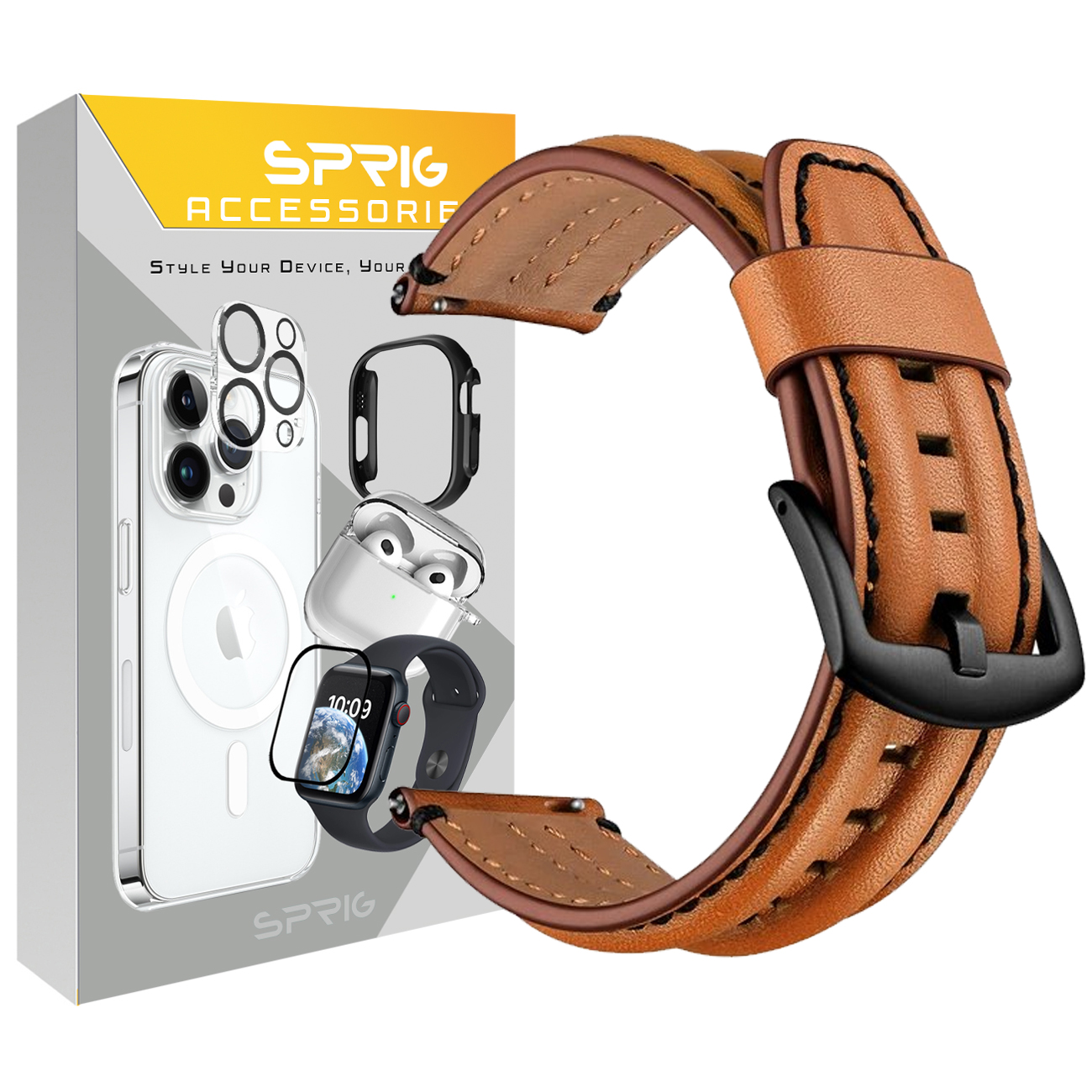 بند اسپریگ مدل Specto مناسب برای ساعت هوشمند سامسونگ Galaxy Watch 6 40mm / watch 6 44mm / Watch 6 Classic 43mm / Watch 6 Classic 47mm
