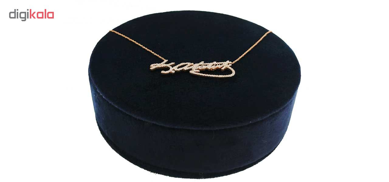 گردنبند طلا 18عیار گالری طلای کانیار مدل M958
