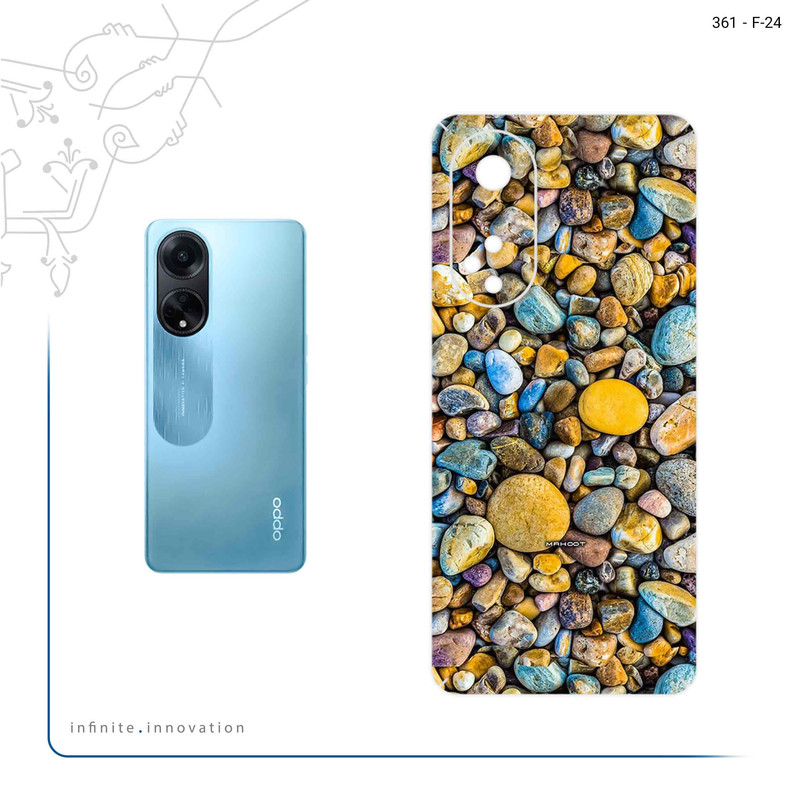 برچسب پوششی ماهوت مدل River rocks مناسب برای گوشی موبایل اپو A98