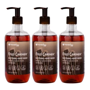 مایع دستشویی کرمی هندولوژی مدل Fresh Cinnamon حجم 500 میلی لیتر مجموعه 3 عددی