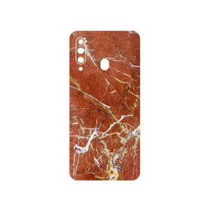 MAHOOT Red Marble Cover Sticker for Samsung Galaxy A60