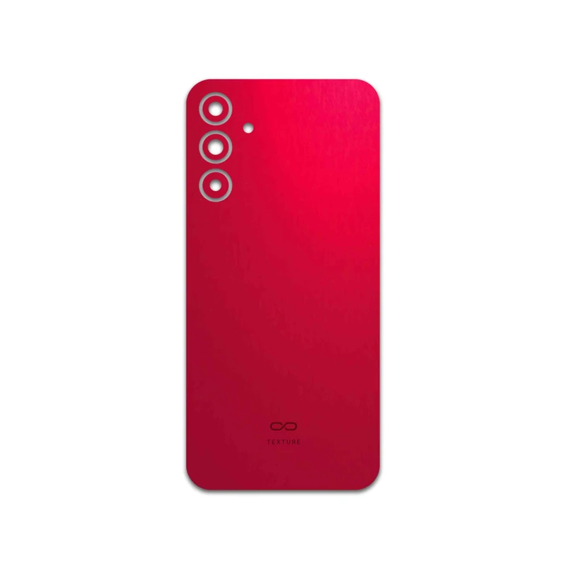 برچسب پوششی ماهوت مدل Matte-Warm-Red مناسب برای گوشی موبایل سامسونگ Galaxy A15