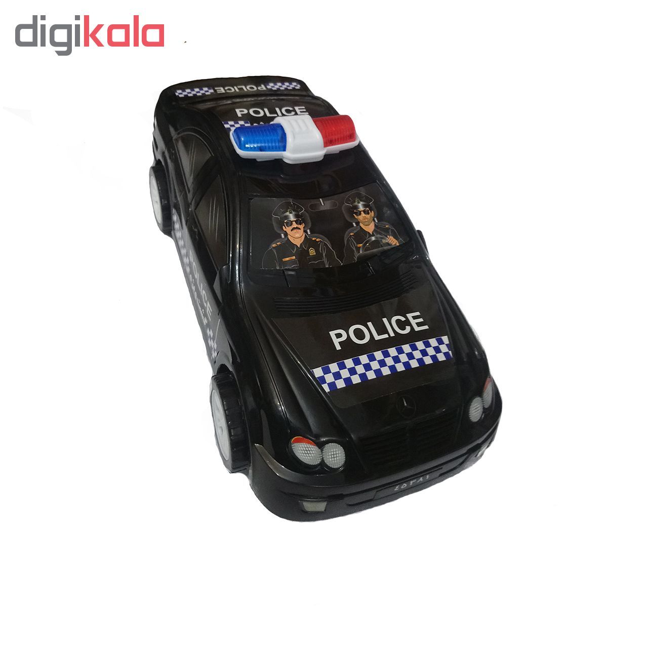 ماشین بازی قدرتی پلیس گشت ویژه مدل بنز C200