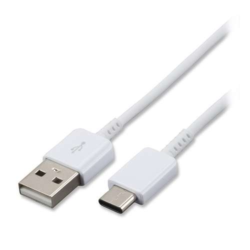 کابل تبدیل USB به USB-C مدل فست وایت طول 0.25 متر