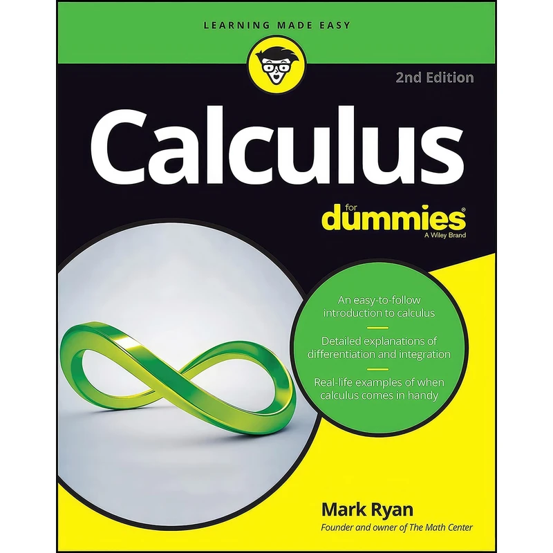 کتاب Calculus For Dummies اثر Mark Ryan انتشارات For Dummies