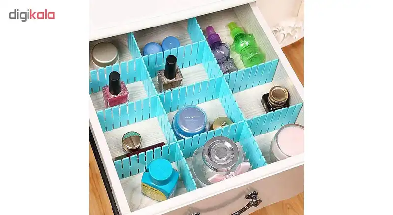 تقسیم کننده کشو مدل sunplast بسته 6 عددی