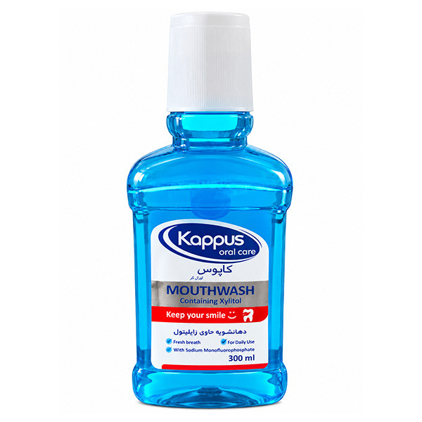  دهان شویه کاپوس اورال کر مدل Fresh Smile حجم 300 میلی لیتر
