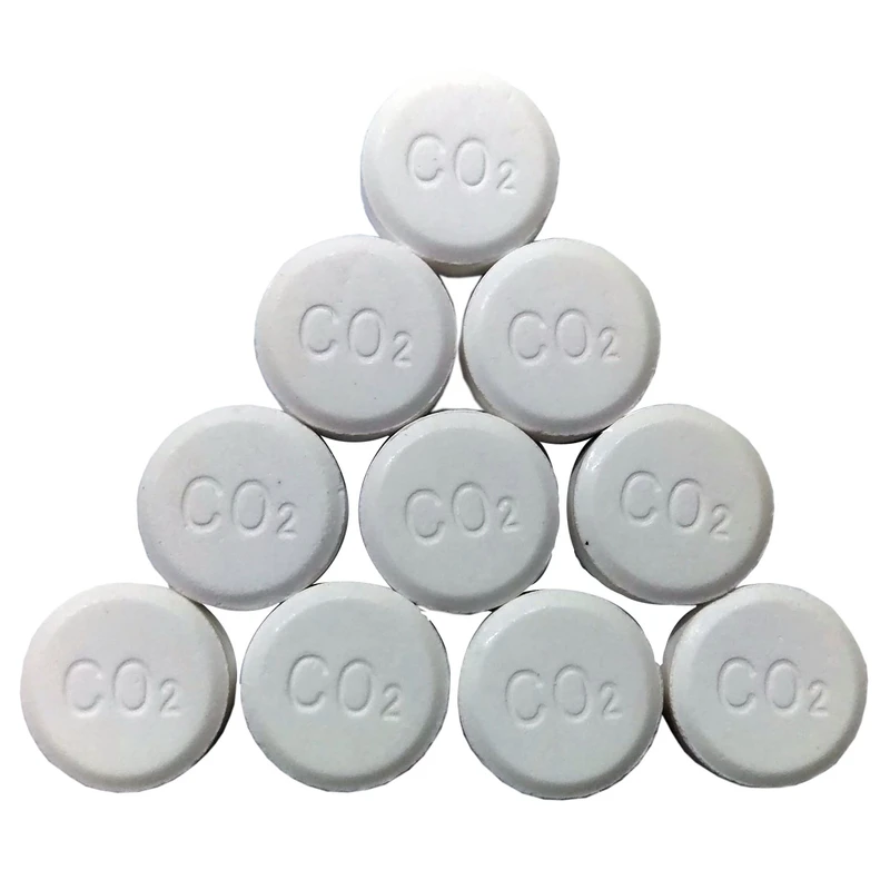 قرص CO2 مدل پلنت 10 مخصوص گیاهان آکواریوم بسته 10 عددی 