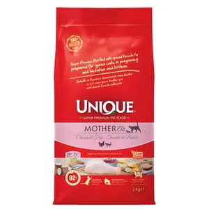  غذای خشک گربه یونیک مدل مادر اند بیبی کت با طعم مرغ و سالمون وزن 2 کیلوگرم