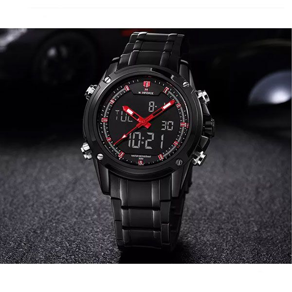 ساعت مچی عقربهای مردانه نیوی فورس مدل NF9050 BBR - - 8