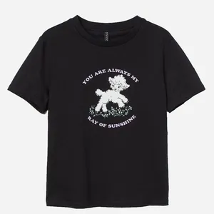 تی شرت آستین کوتاه زنانه اچ اند ام مدل N229