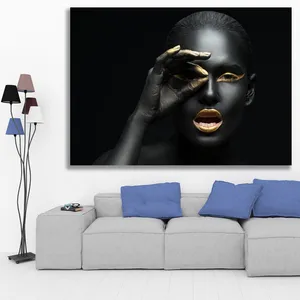 StarBoy Gallery Black Art 1 Canvas Wall Mount
