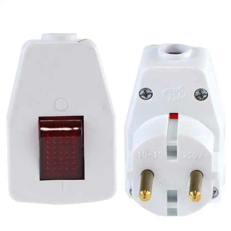 دوشاخه برق مدل کلید دار